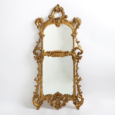 Lot 177 - George III Style Giltwood Mirror