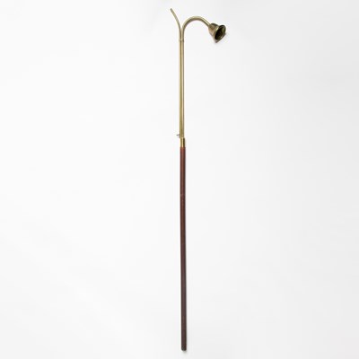 Lot 222 - Liturgical Brass and Mahogany Candle Snuffer