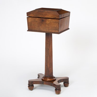 Lot 206 - Regency Rosewood Teapoy