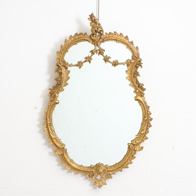 Lot 61 - Rococo Style Giltwood Mirror