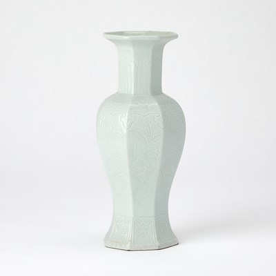 Lot 110 - Chinese White Glazed Porcelain Vase
