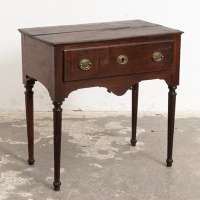 Lot 359 - Queen Anne Style Stained Pine Side Table