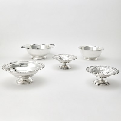 Lot 66 - Group of American Sterling Silver Table Articles