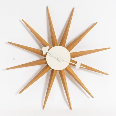Lot 47 - George Nelson Sunburst Clock