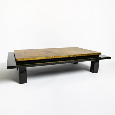 Lot 215 - Chinese Style Black Lacquer Coffee Table