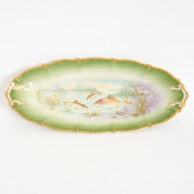 Lot 83 - Limoges Porcelain Fish Tray