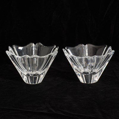 Lot 95 - Pair of Orrefor Glass Bowls