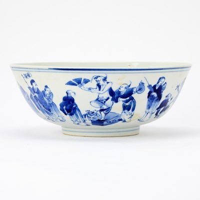 Lot 272 - A Chinese Blue and White Porcelain Bowl