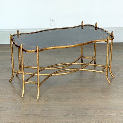 Lot 1059 - Chinoiserie and Gilt-Bronze Coffee Table