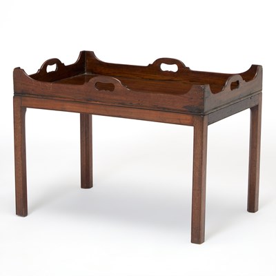 Lot 208 - George III Mahogany Butler's Tray on Later Stand