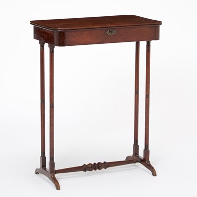 Lot 212 - George III Mahogany Work Table