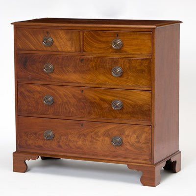 Lot 213 - Late George III Mahogany Chest of Drawers