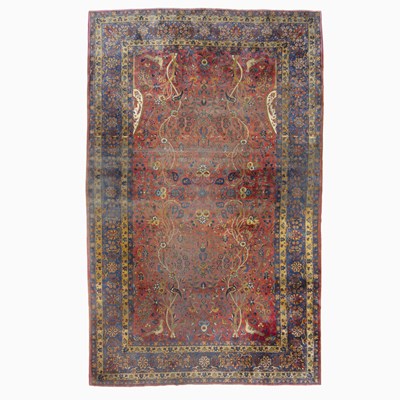 Lot 214 - Kashan Carpet