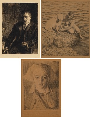 Lot 16 - Anders Zorn (1860-1920)