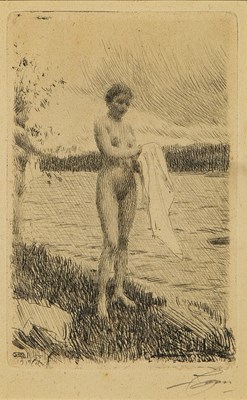 Lot 15 - Anders Zorn (1860-1920)