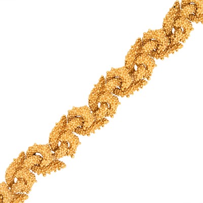 Lot 97 - Gold Link Bracelet