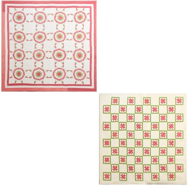 Lot 331 - Two Geometrical Quilts