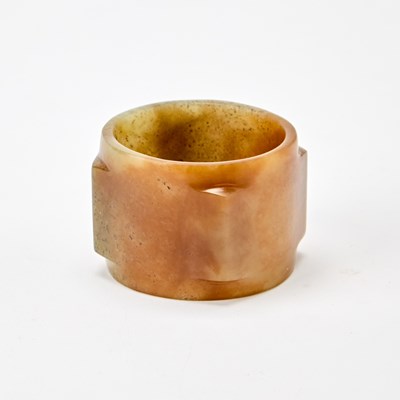 Lot 26 - A Chinese Archaistic Jade Cong