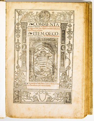 Lot 111 - Maffei's encyclopedia, from the library of the Prince of Liechtenstein