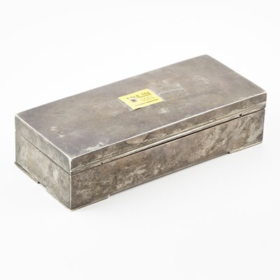 Lot 1 - Sterling Silver Box, 19 ozs.