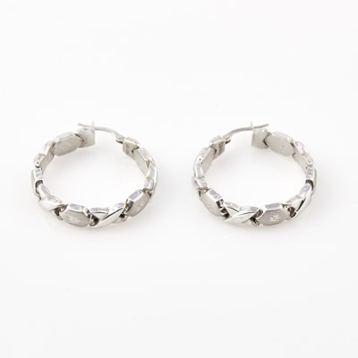 Lot 53 - Two Gold Earrings, 14K 4 dwt.