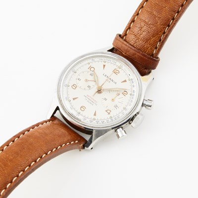 Lot 73 - Mans Metal Wrist Watch, 17 Jewels, Lemania 105, Chronograph, 35mm