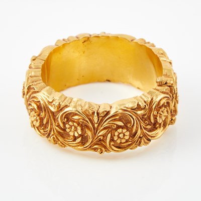 Lot 87 - Gold Rigid Bracelet, 22K 34 dwt.