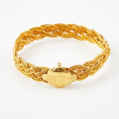 Lot 89 - Gold Rigid Bracelet, 22K 24 dwt.