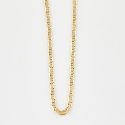 Lot 139 - Gold Neck Chain, 14K 5 dwt.