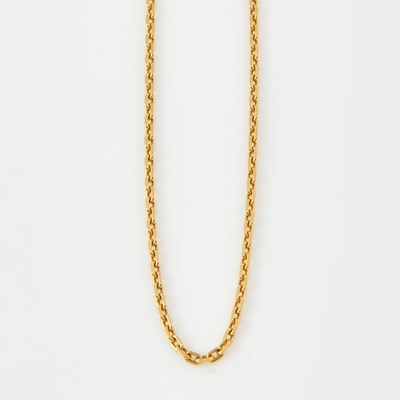 Lot 140 - Gold Neck Chain, 18K 10 dwt.
