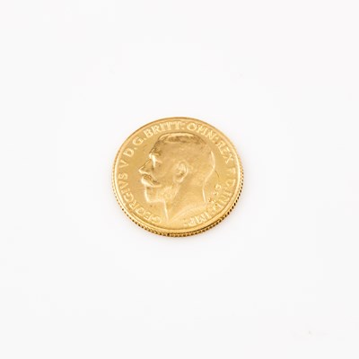 Lot 142 - Foreign Gold Coin: British Sovereign 1/10 oz. George VS--1897 Replica
