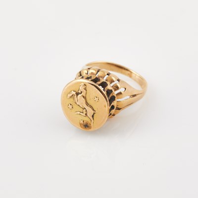 Lot 151 - Gold Ring, 14K 4 dwt.