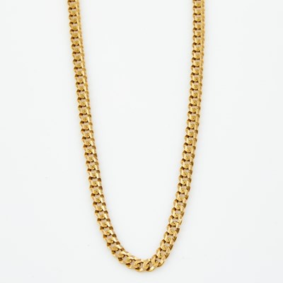 Lot 268 - Gold Neck Chain, 14K 11 dwt., damaged
