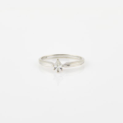 Lot 285 - Diamond Ring, 14K 1 dwt.