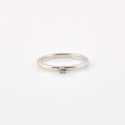 Lot 317 - Key Ring, 18K 2 dwt., damaged