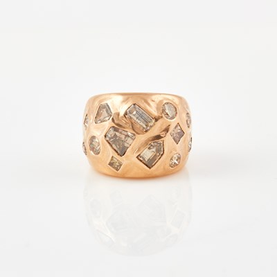 Lot 359 - Diamond Ring, 14K 8 dwt.