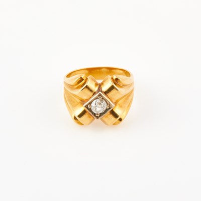 Lot 451 - Diamond Ring, 18K 9 dwt.