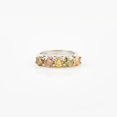Lot 464 - Diamond Ring, 18k 4 dwt.