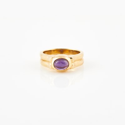 Lot 512 - Gold and Stone Ring, 14K 4 dwt. all