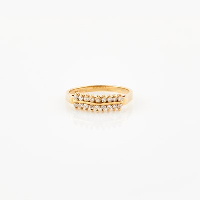 Lot 518 - Diamond Ring, 14K 1 dwt.