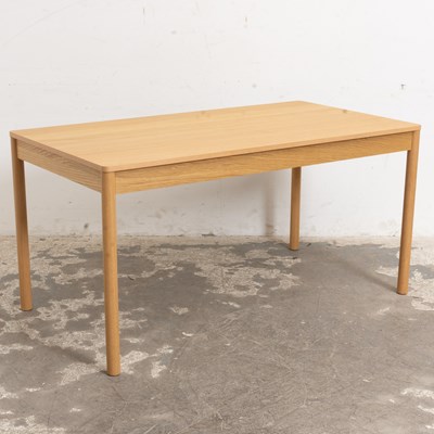 Lot 80 - Ikea Oak "Tonstad" Dining Table
