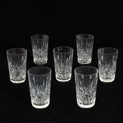 Lot 37 - Set of Seven Waterford Highball Glasses