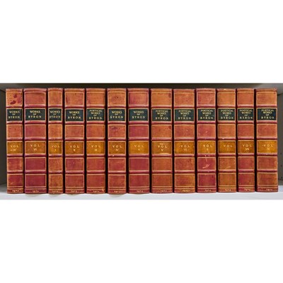 Lot 287 - The works of Lord Byron, nicely bound