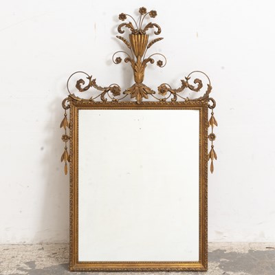 Lot 81 - George III Style Giltwood Mirror