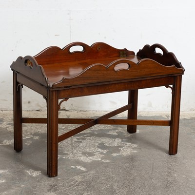Lot 78 - George III Style Mahogany Butler's Tray Table
