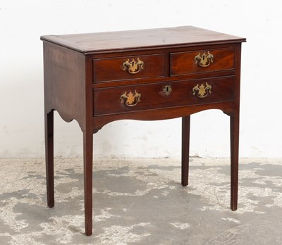 Lot 70 - George III Mahogany Dressing Table