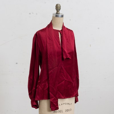Lot 105 - Two Yves Saint Laurent Silk Blouses