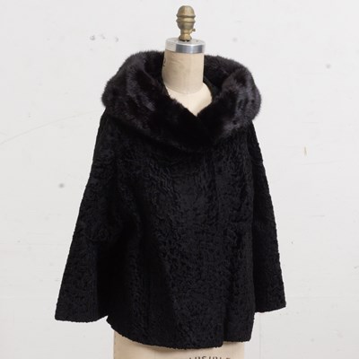 Lot 101 - Curly Persian Lamb Fur Jacket