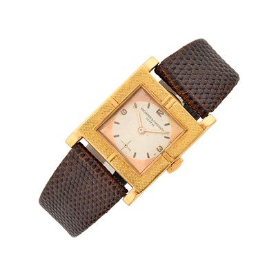 Lot 27 - Vacheron Constantin Gentleman's Gold Wristwatch, Ref. 6065