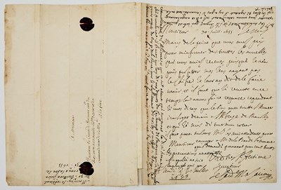 Lot 63 - A fine letter by Cardinal Mazarin